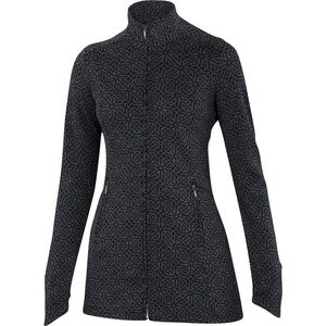 Ibex Womens Juliet Merino Wool Full Zip Tunic Jacket Thermal Running Size MEDIUM